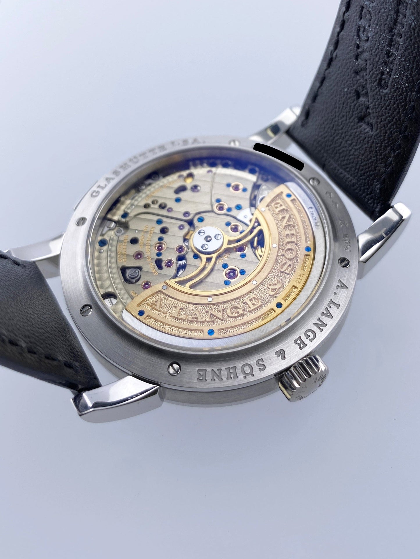 A. Lange & Sohne Lange 1 Daymatic 320.025 Mens Watch Box Papers