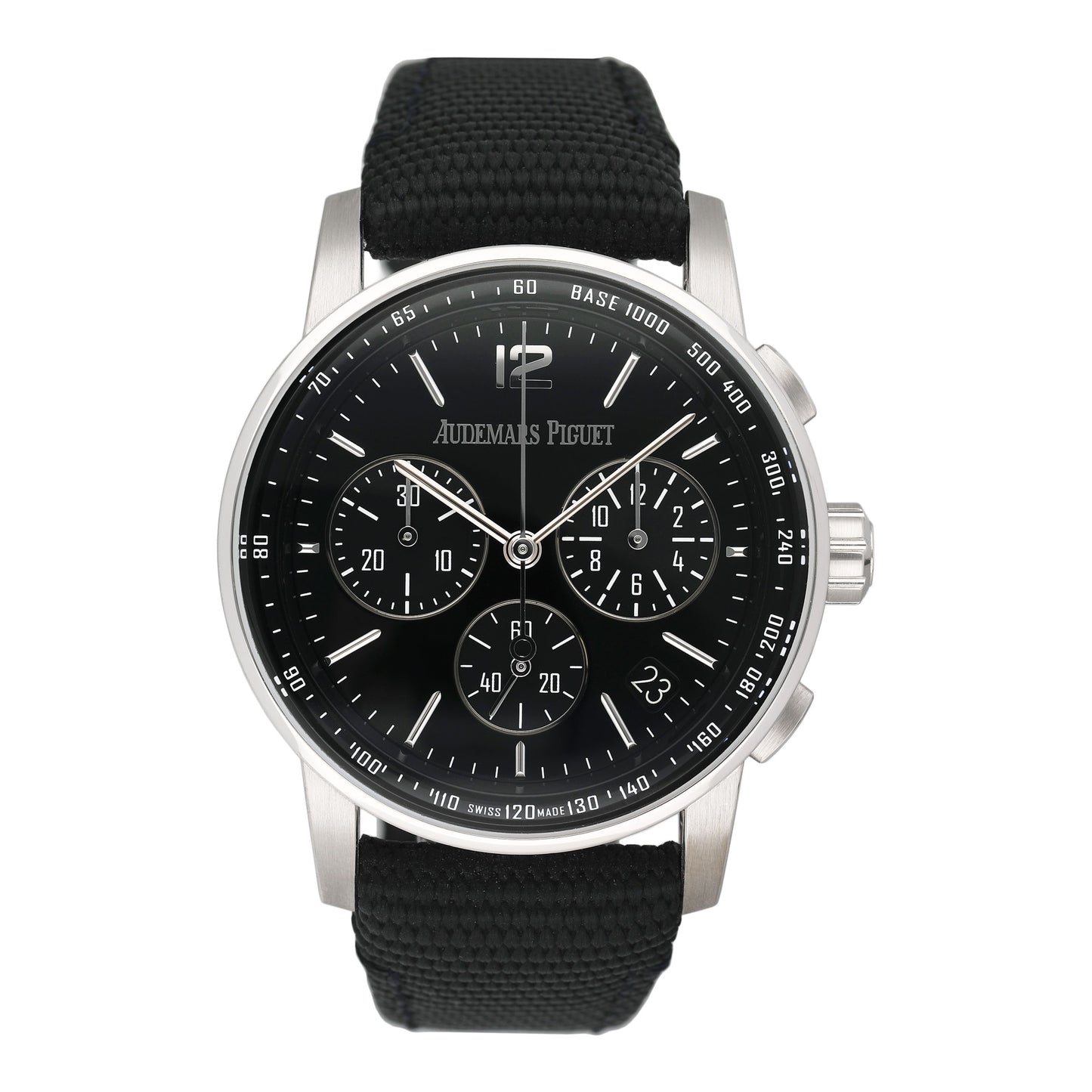 Audemars Piguet Code 11.59 26393BC Black Dial Mens Watch Box Papers