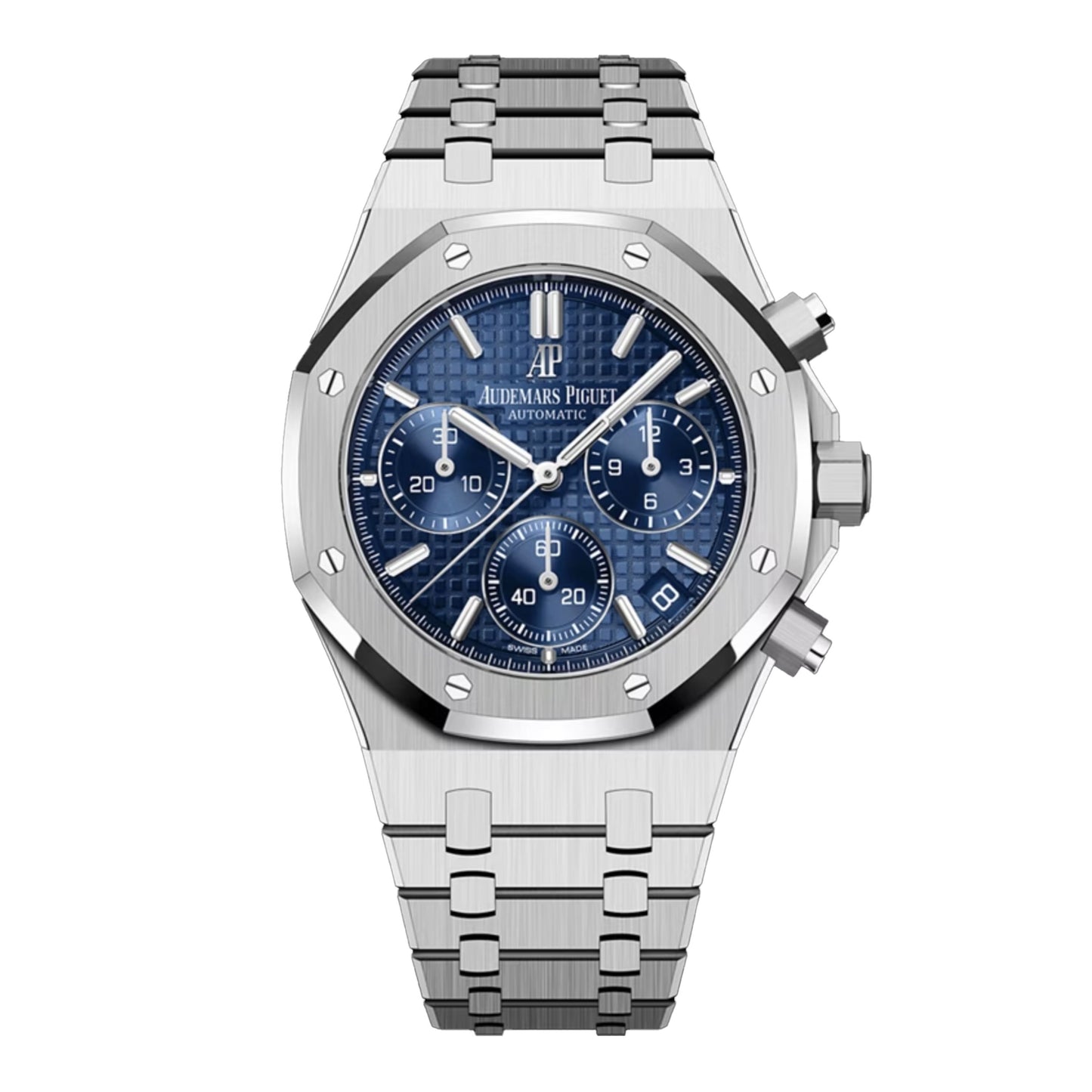 Audemars Piguet Royal Oak 26239BC Blue Dial Mens Watch Box Papers