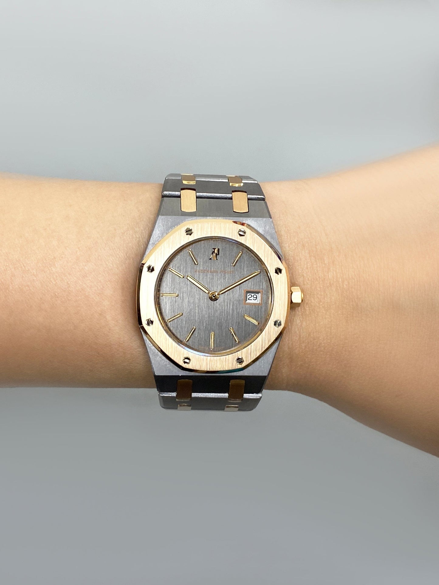 Audemars Piguet Royal Oak 56175TR Two-Tone Ladies Watch With Papers - Watches