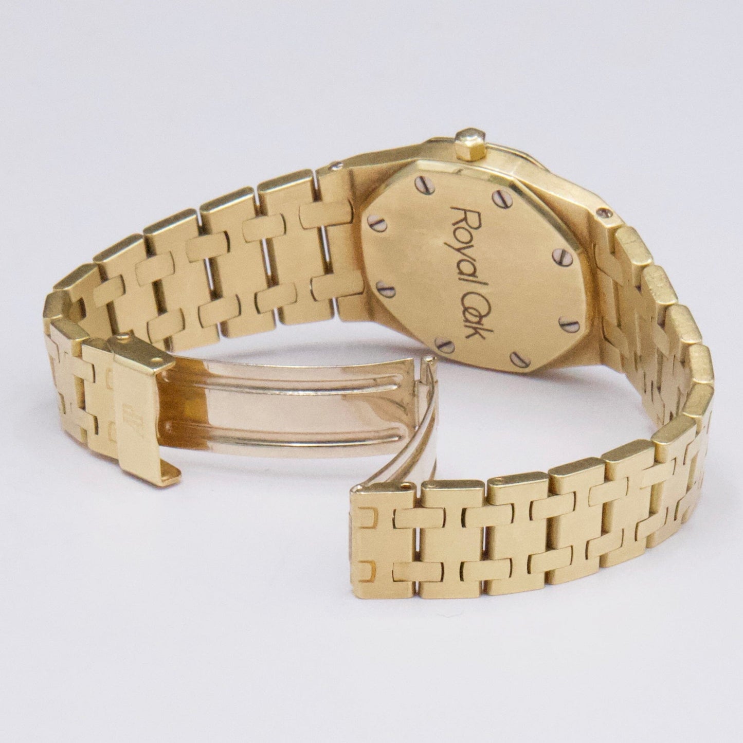 Audemars Piguet Royal Oak 6007BA Champagne Dial 18K Yellow Gold Ladies Watch - Watches