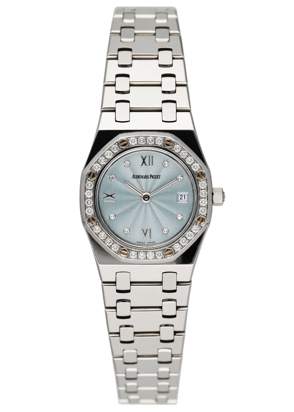 Audemars Piguet Royal Oak 67372ST Blue Dial Ladies Watch – Phigora