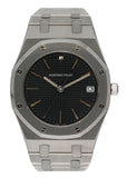 Audemars Piguet Royal Oak Black Dial Stainless Steel Mens Watch