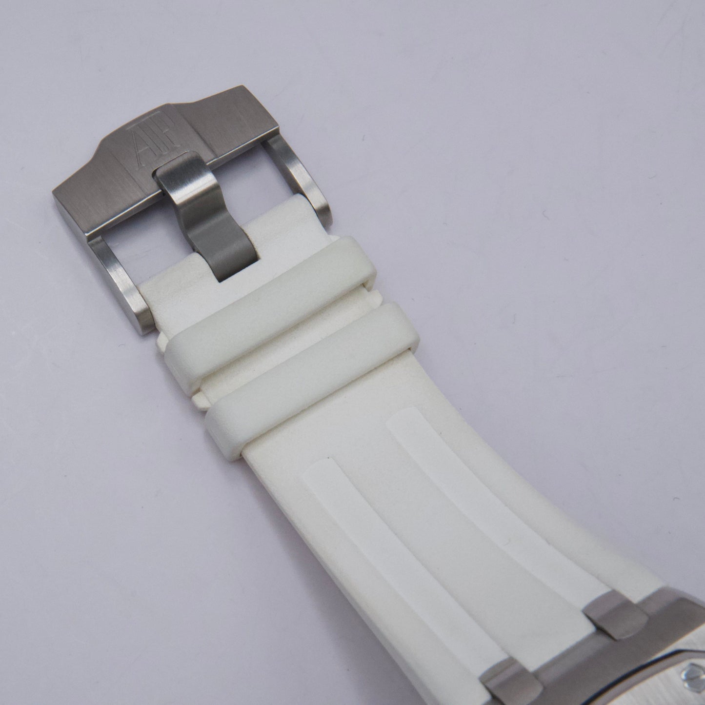 Audemars Piguet Royal Oak Offshore Diver 15710ST White Dial Mens Watch Box Papers - Watches