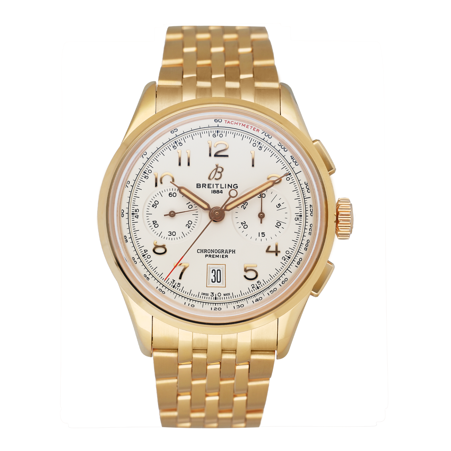Breitling Premier B01 Chronograph 42 RB0145 Mens Watch Box Papers - Watches