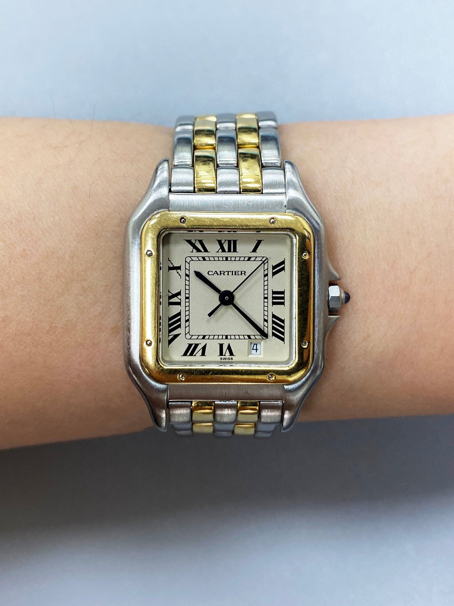 Cartier Panthere 83083242 Two Row Midsize Ladies Watch - Virtual