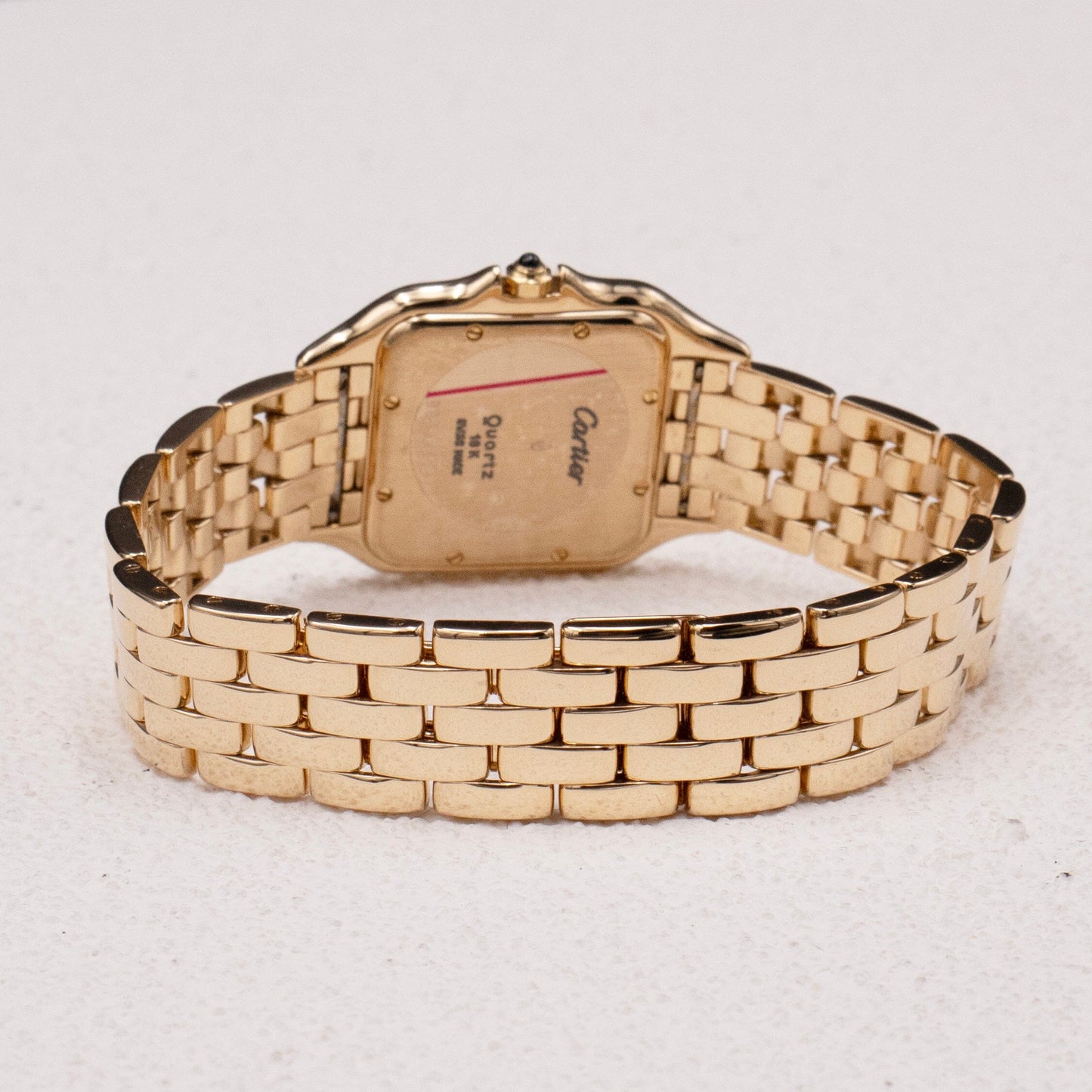 Cartier Panthere 83782747 Large 18K Yellow Gold Mens Watch - Virtual