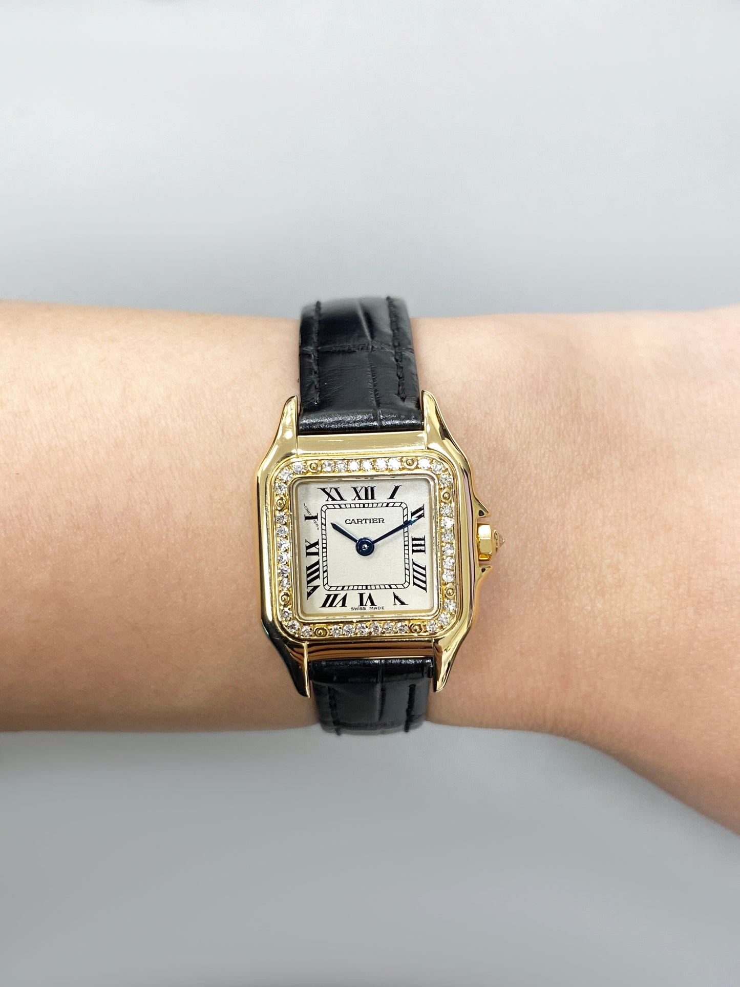 Cartier Panthere Classique WF3070B9 Diamond Ladies Watch - Watches
