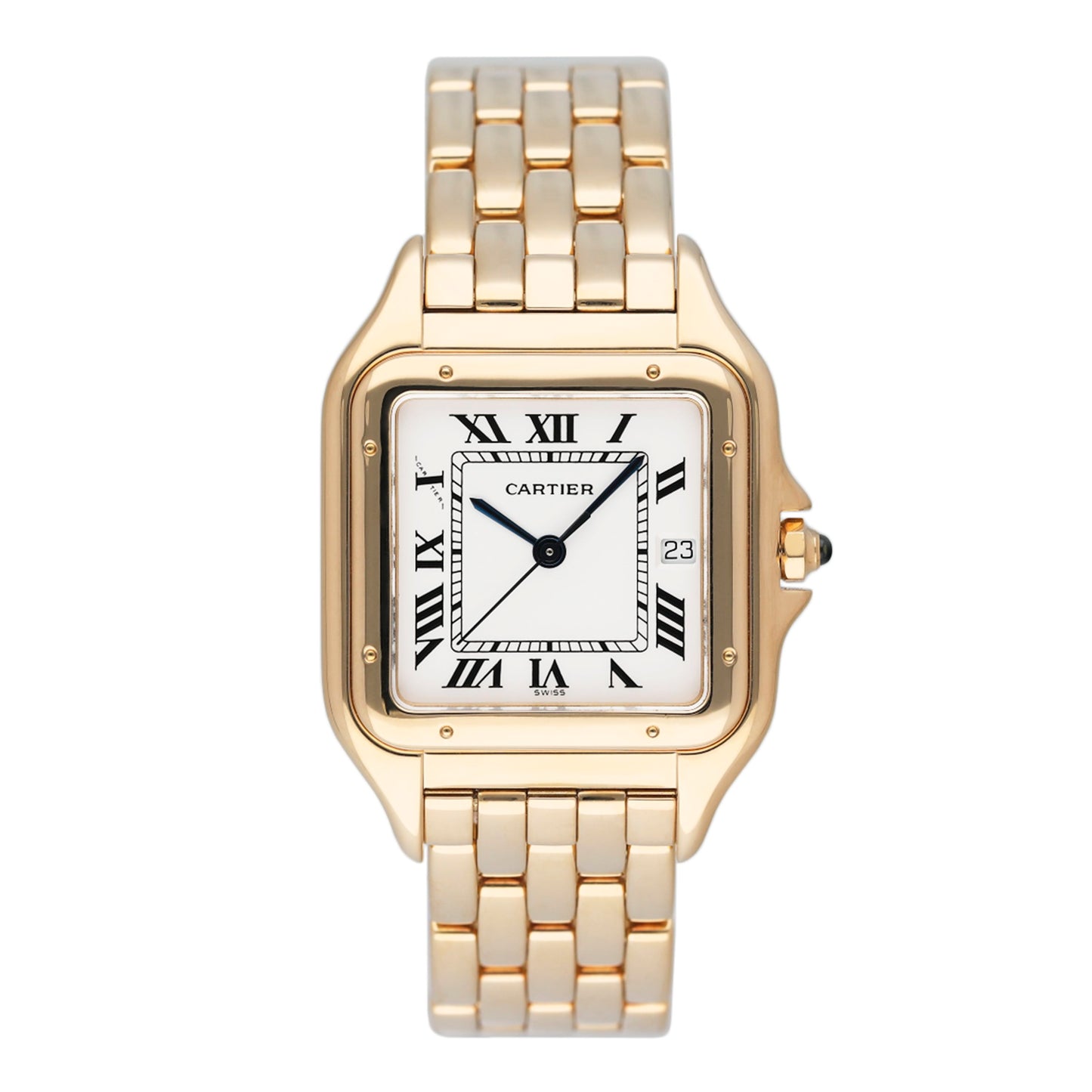 Cartier Panthere Large 18K Yellow Gold Mens Watch