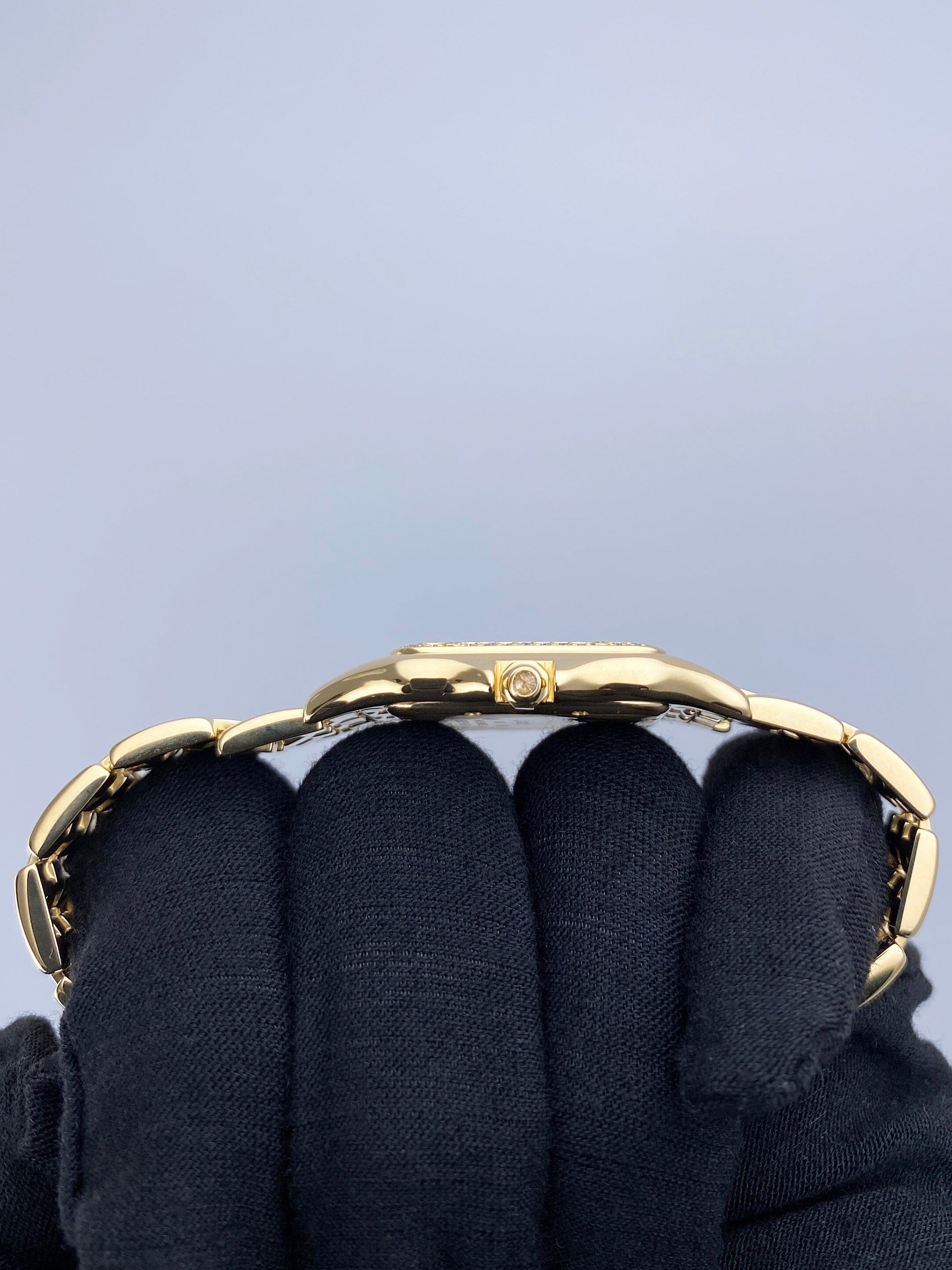 Cartier Panthere Large 883969 Diamond 18K Yellow Gold Watch