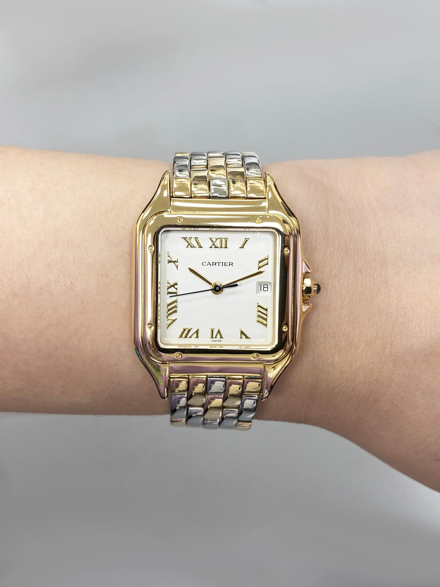 Cartier Panthere Large W25039L6 Two Tone Mens Watch - Watches