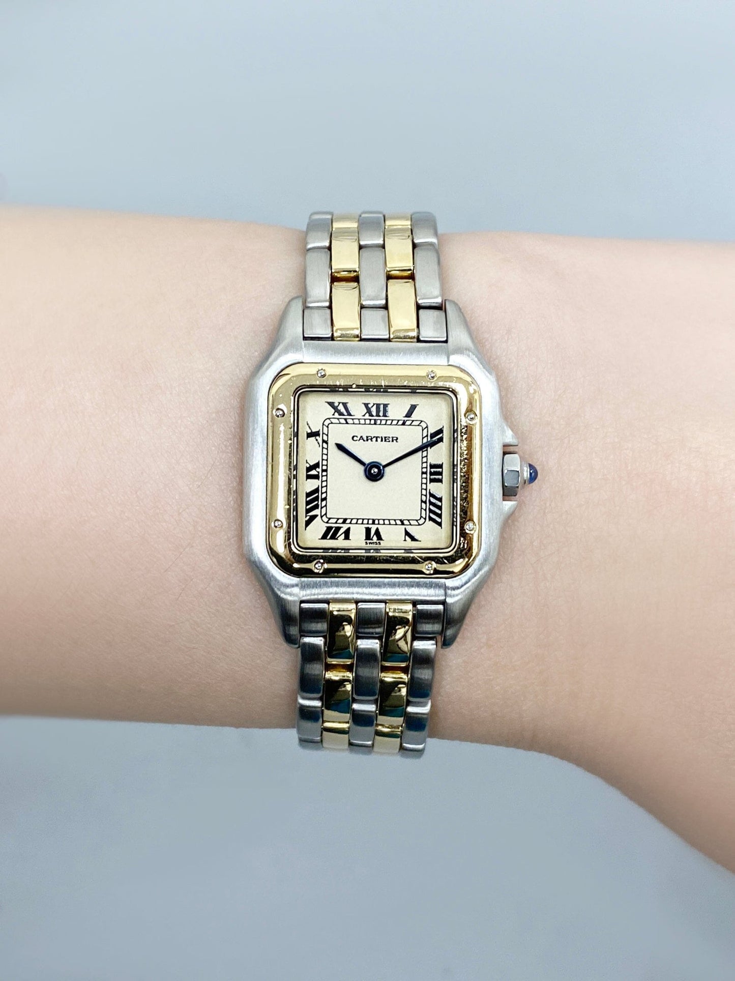 Cartier Panthere W25029B6 Two Rows Ladies Watch - Watches