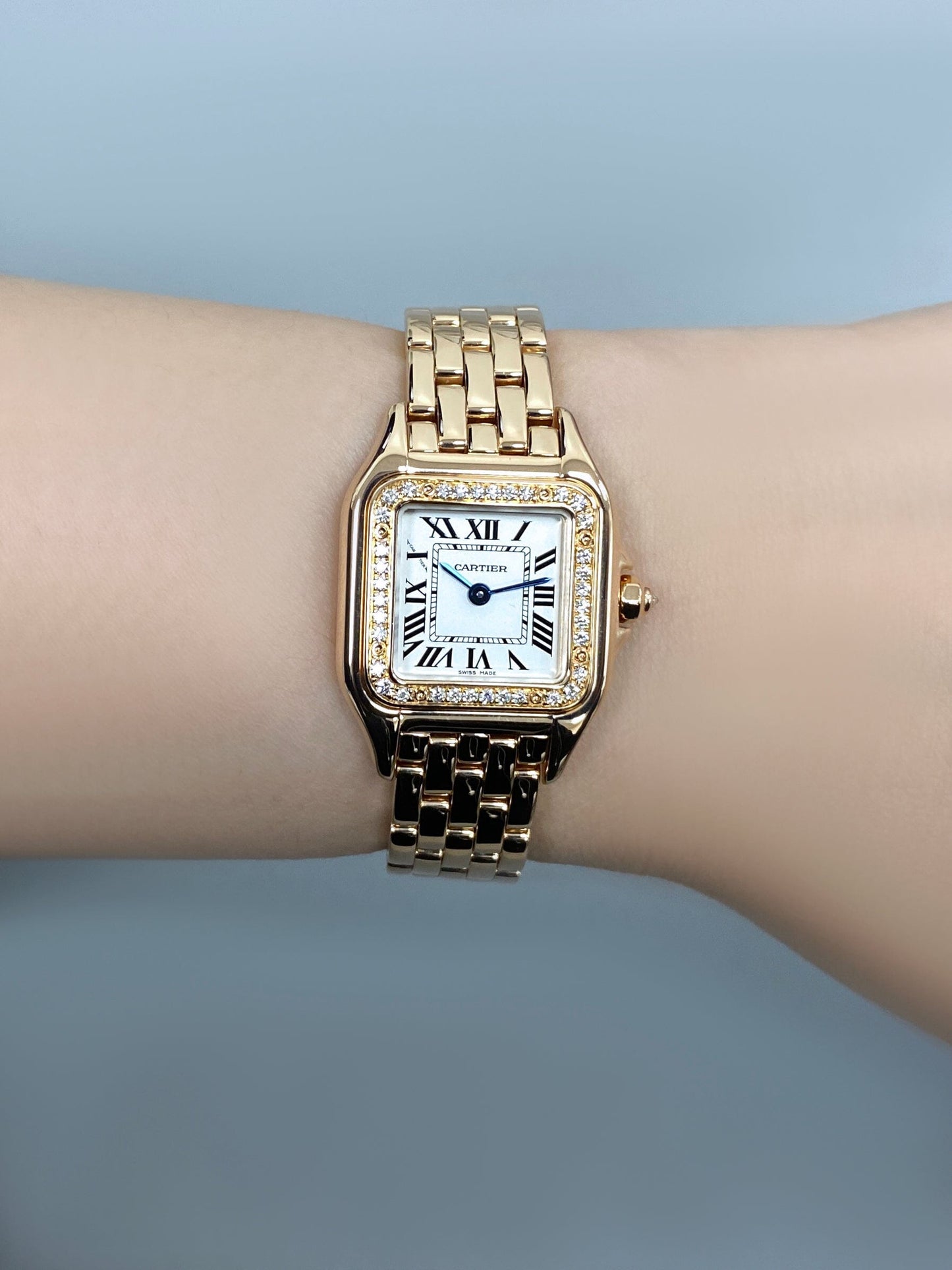 Cartier Panthere WJPN0008 Diamond Rose Gold Ladies Watch - Watches