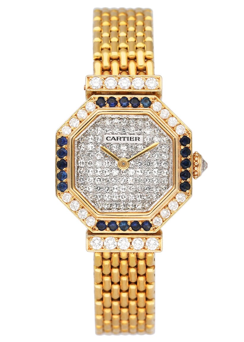 Cartier Paris Andine Diamond Sapphire Ladies Watch – Phigora