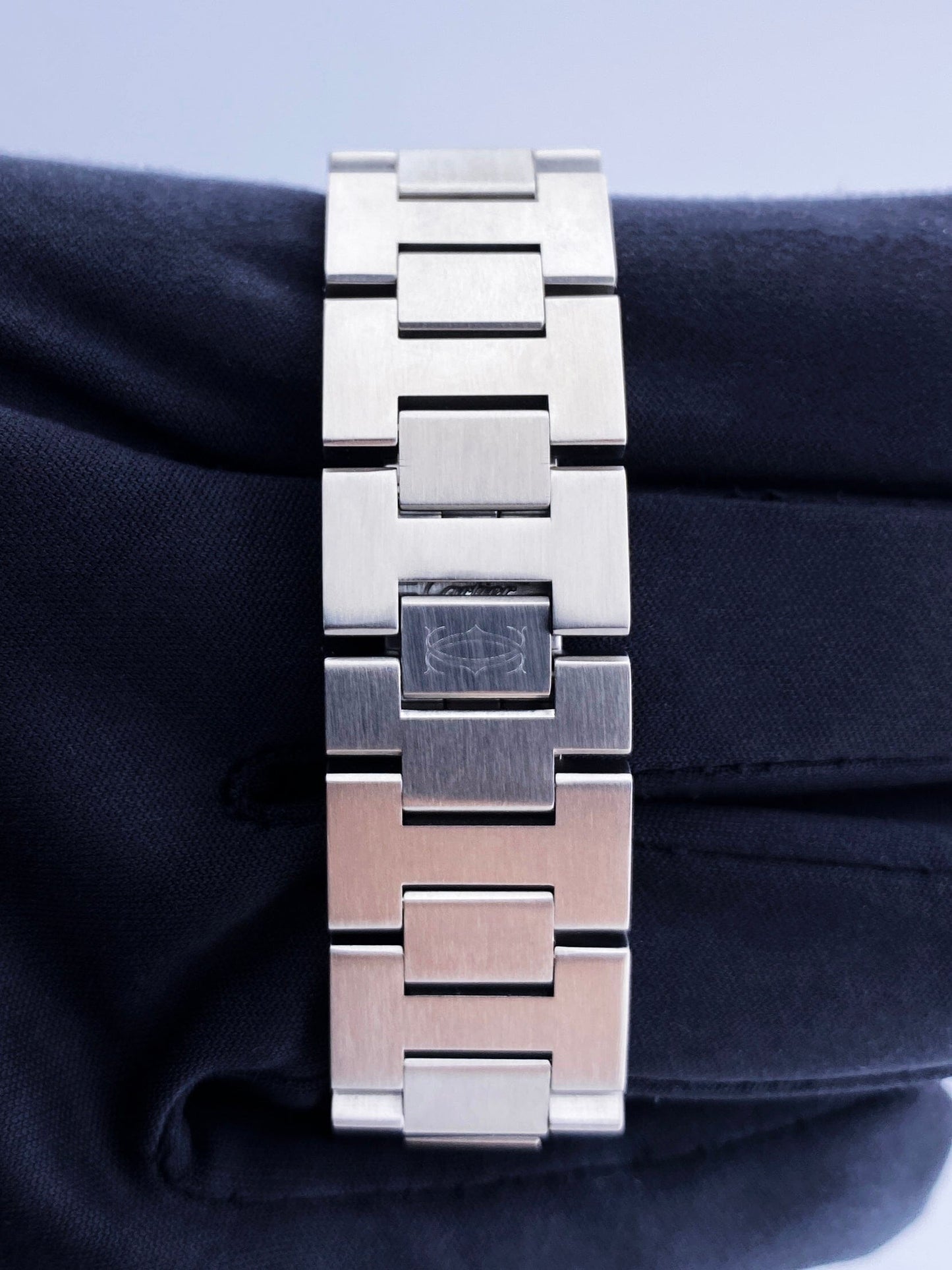 Cartier Pasha W31058M7 Pink Dial Steel Ladies Watch - Watches