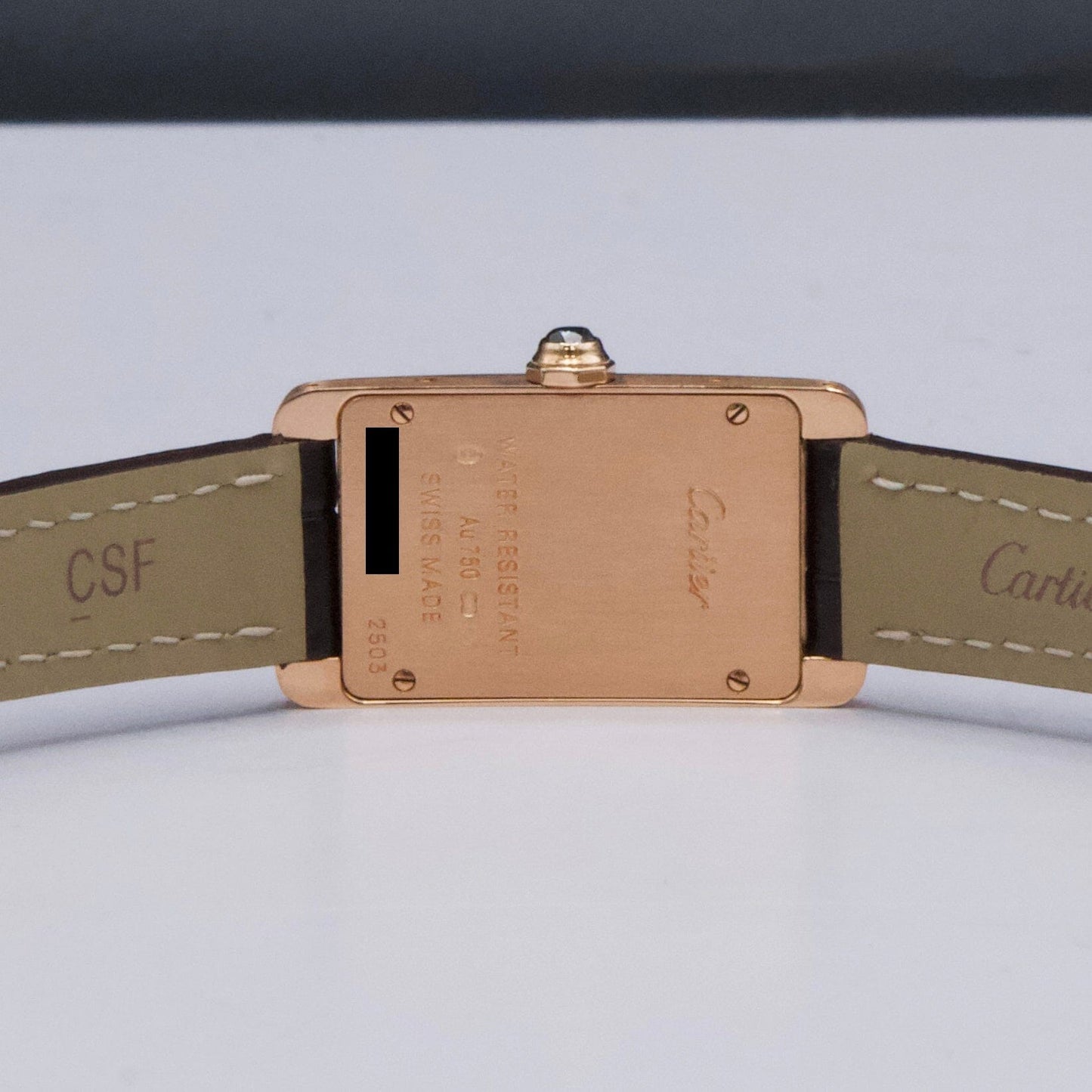Cartier Tank Americaine W2607456 Ladies Watch - Watches