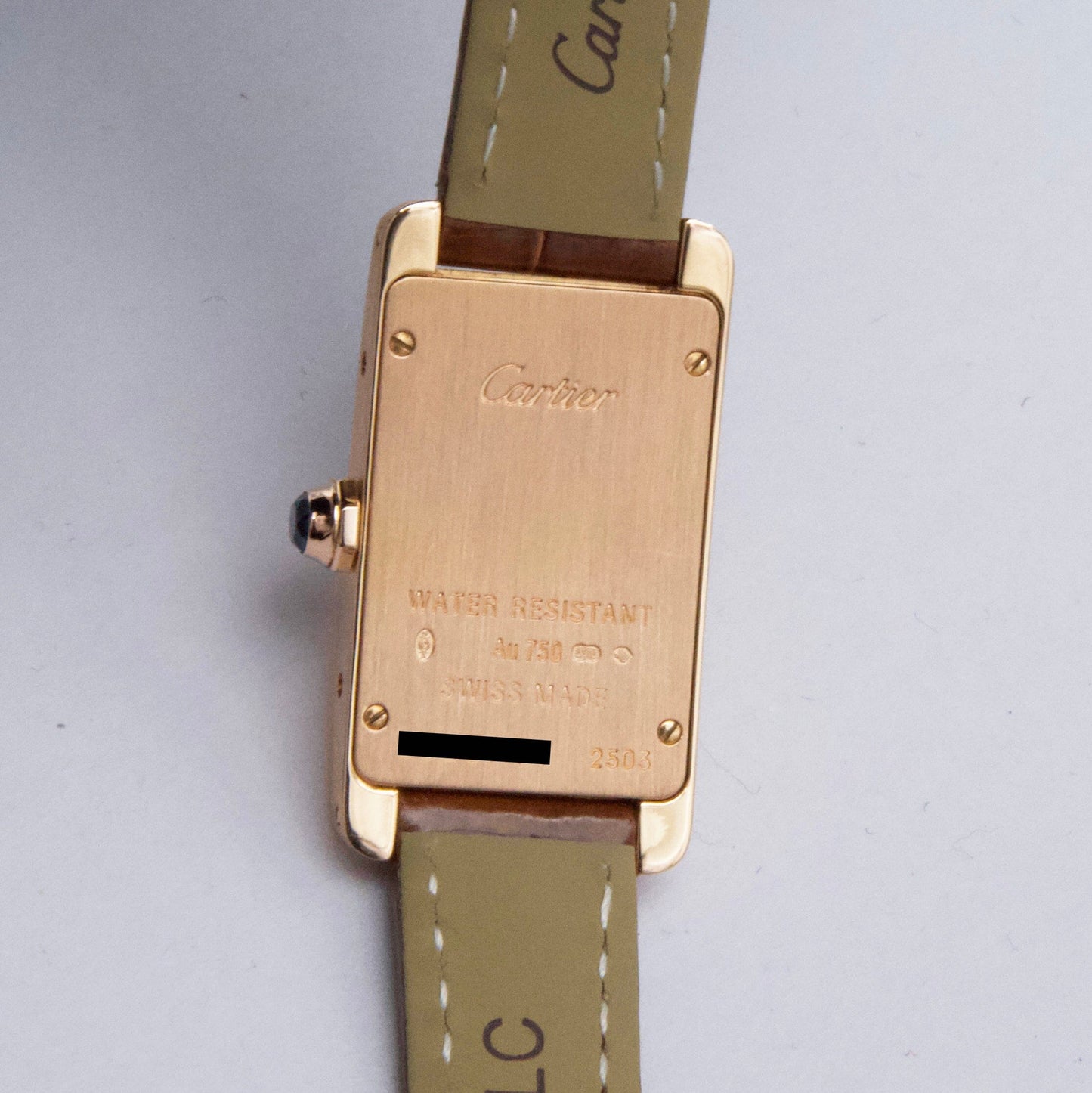 Cartier Tank Americaine W2607456 Ladies Watch Papers - Watches
