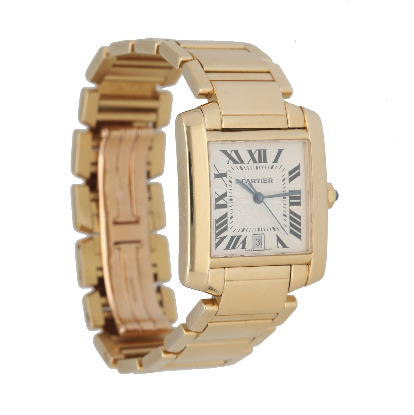 Cartier Tank Francaise 1840 Yellow Gold Watch - Virtual