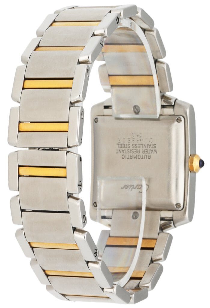 Cartier Tank Francaise 2302 / W51005Q4 Two Tone Automatic Box & Papers - Wristwatch