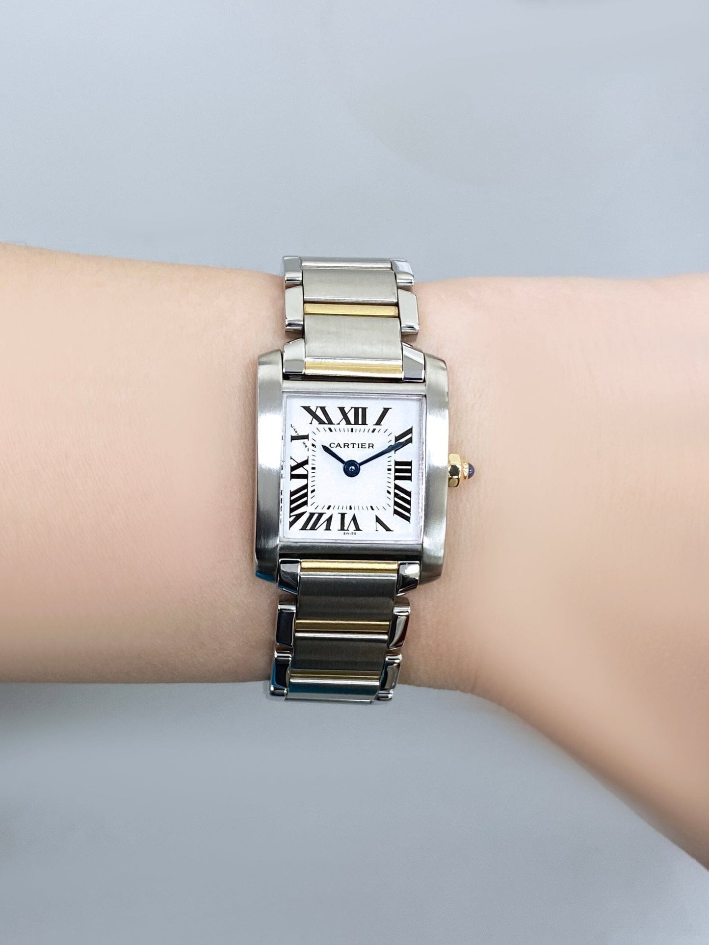 Cartier Tank Francaise W51007Q4 Two-Tone Ladies Watch - Watches