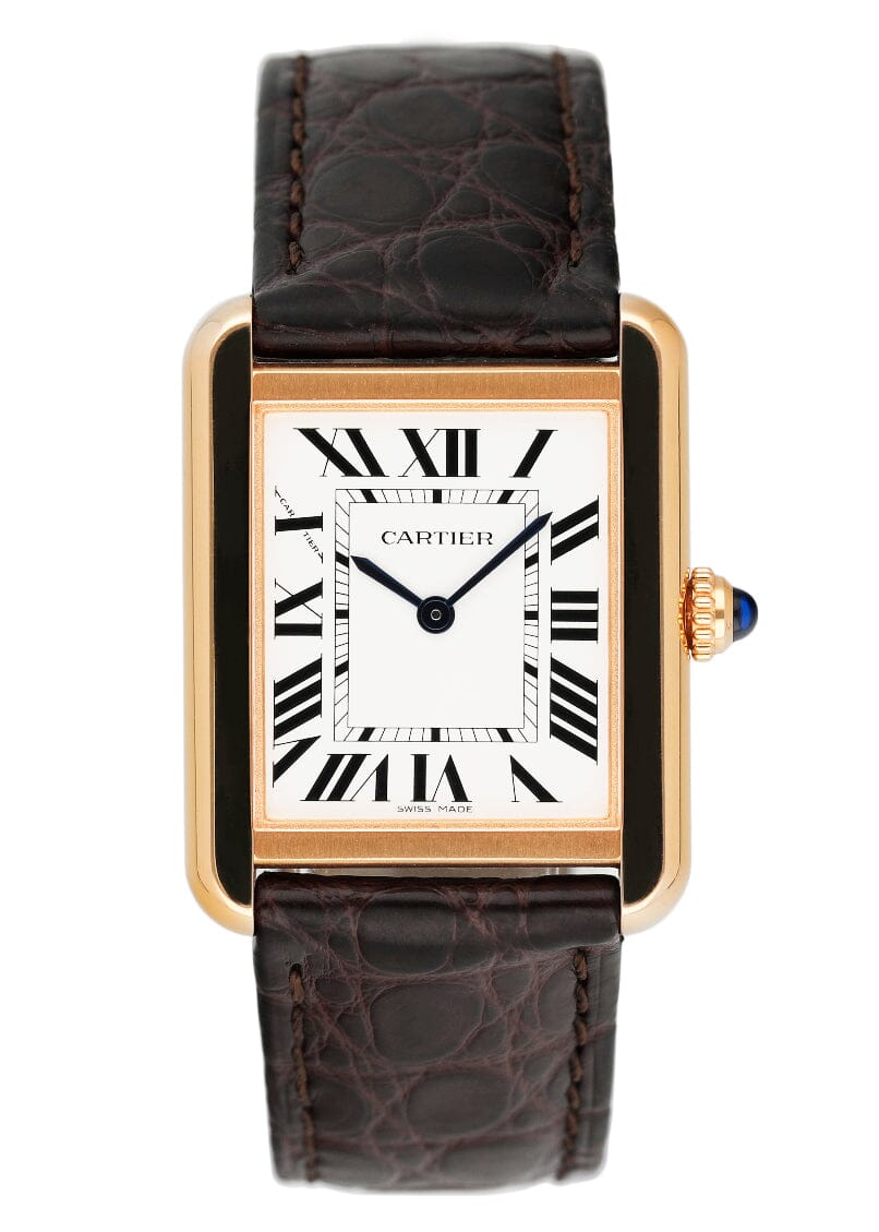 Cartier Tank Solo W5200024 18K Rose Gold Ladies Watch – Phigora