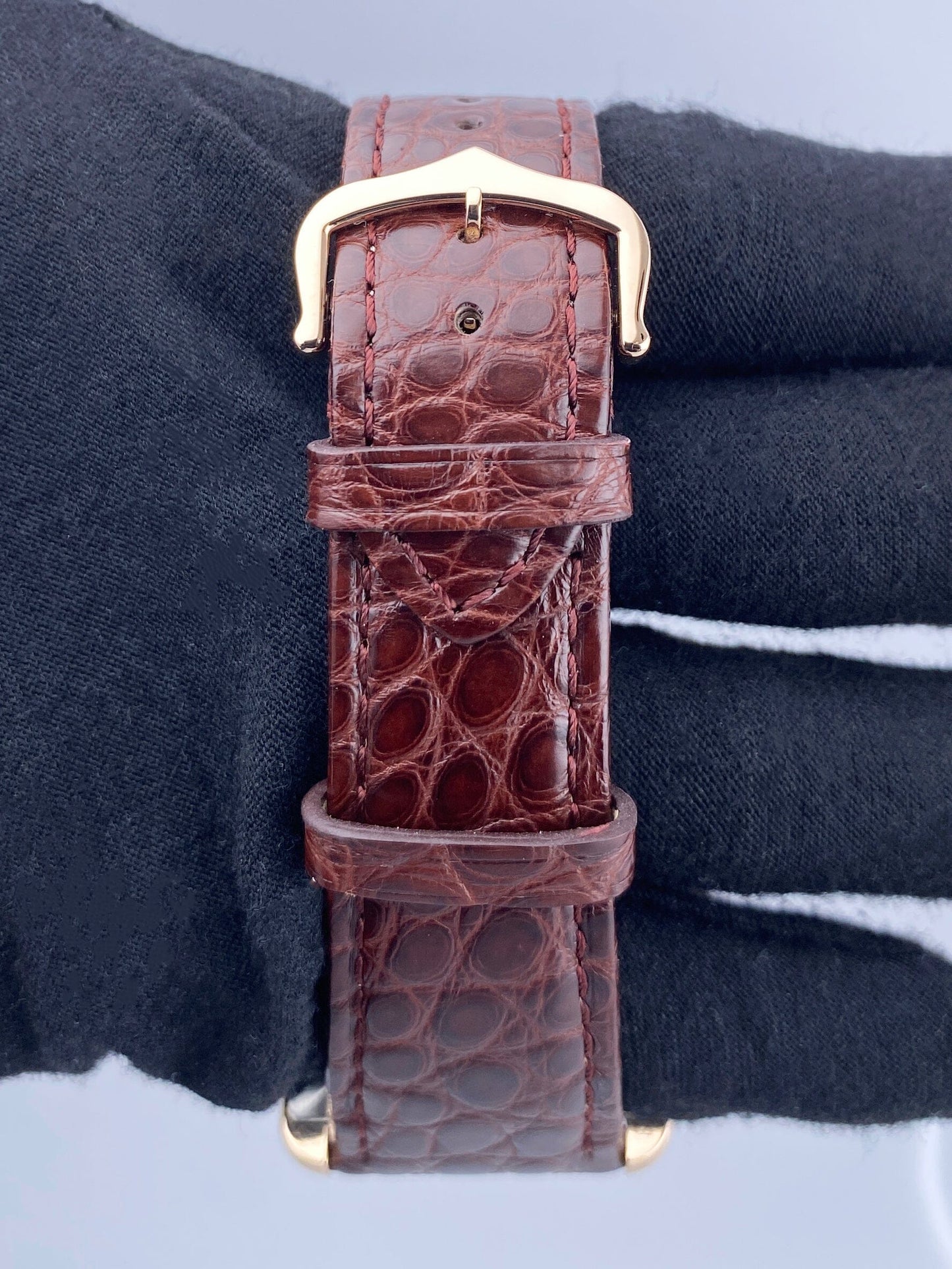 Cartier Tank Solo XL W5200026 18K Rose Gold Mens Watch Box Papers - Watches