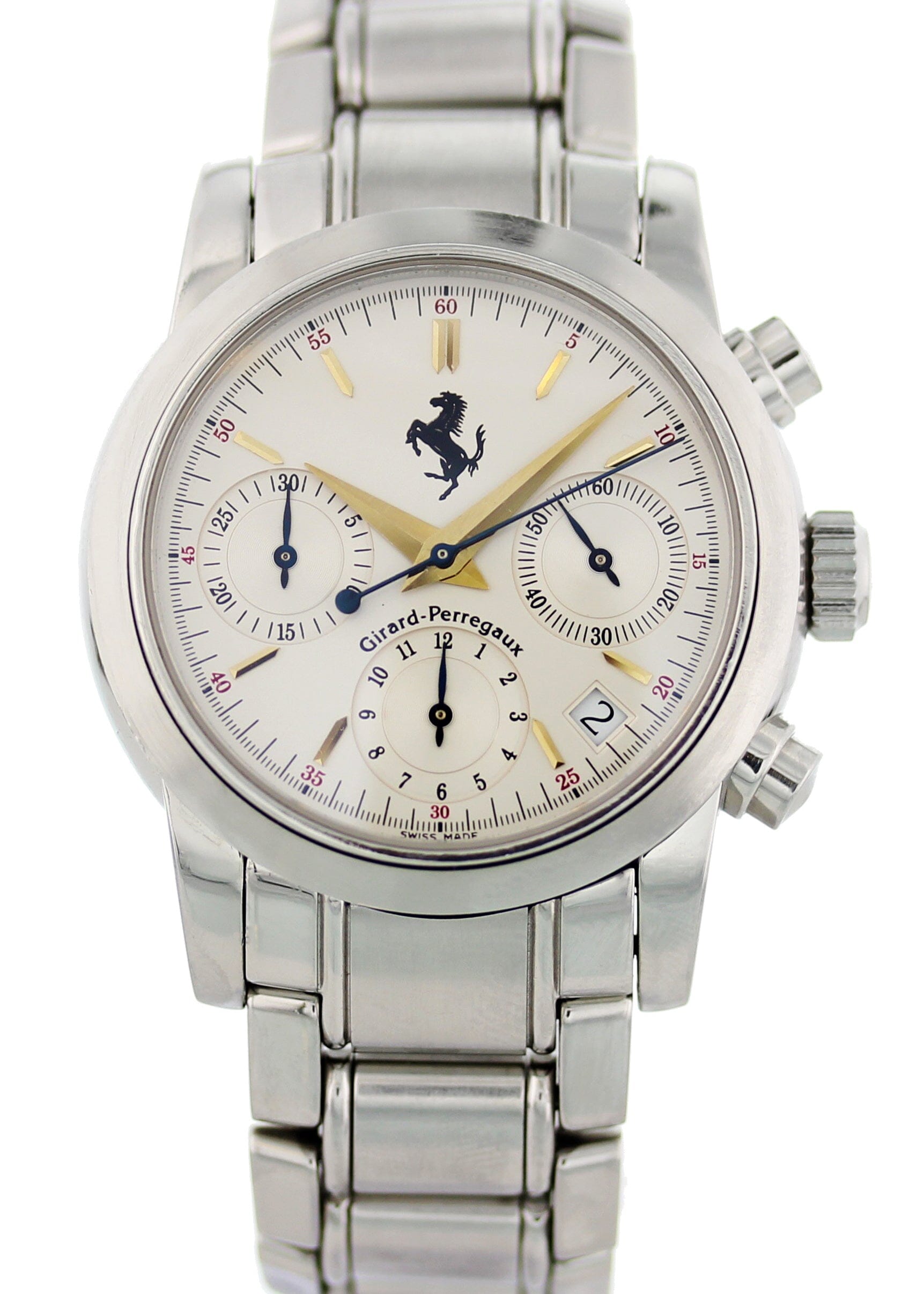 Girard Perregaux Ferrari Chronograph 8020 Mens Watch | – Phigora