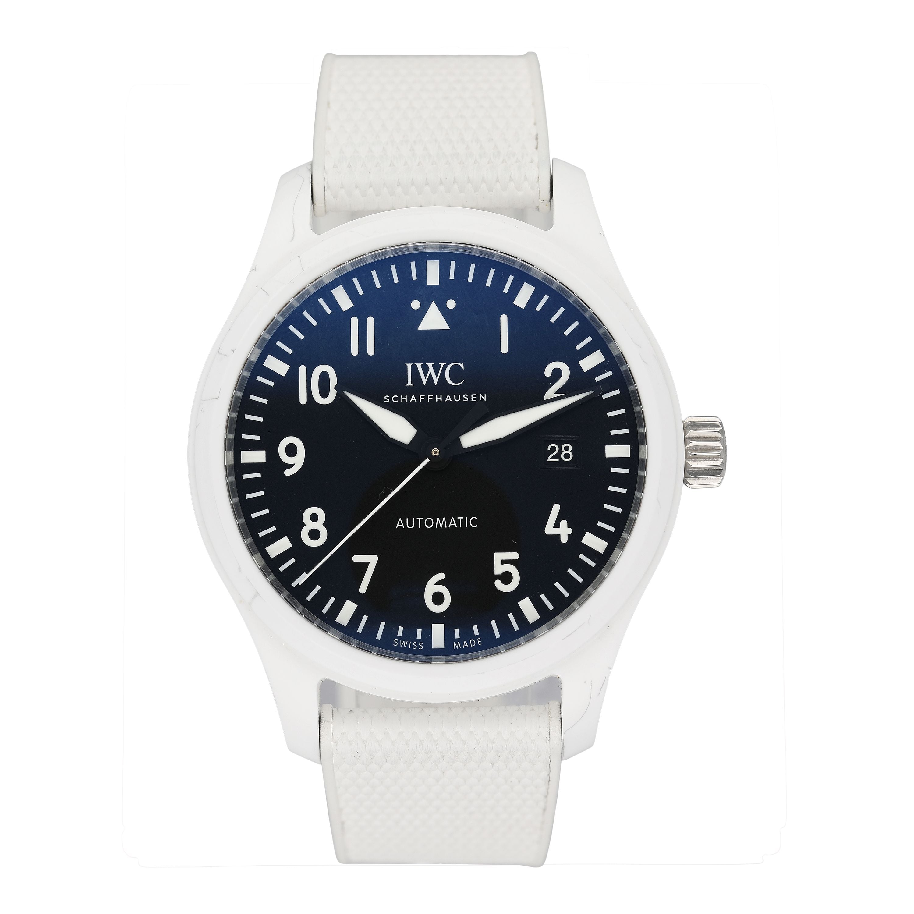 IWC Pilots IW328104 Top Gun Lake Tahoe Black Dial Ceramic – Phigora