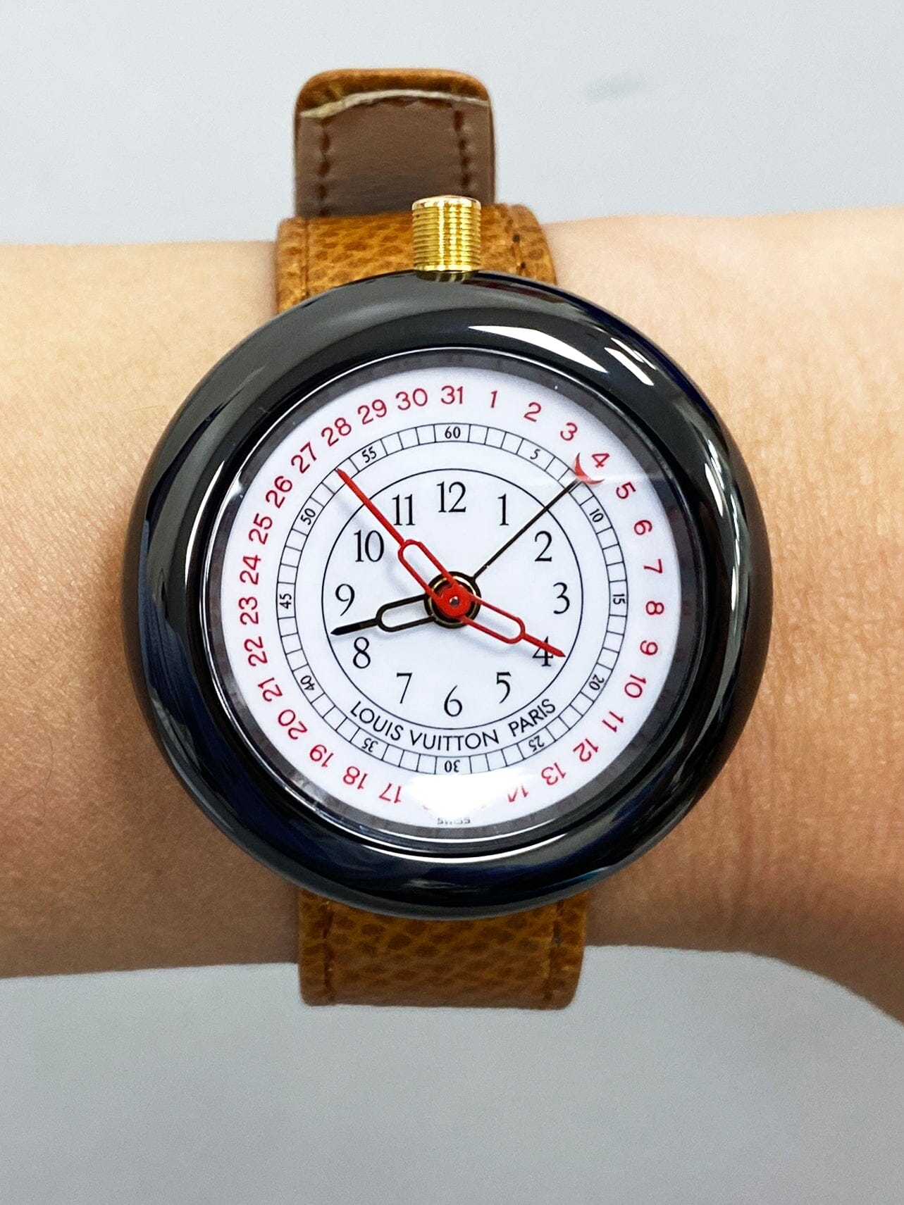 Louis Vuitton “LV2” Monterey II White Dial Ladies Watch - Watches