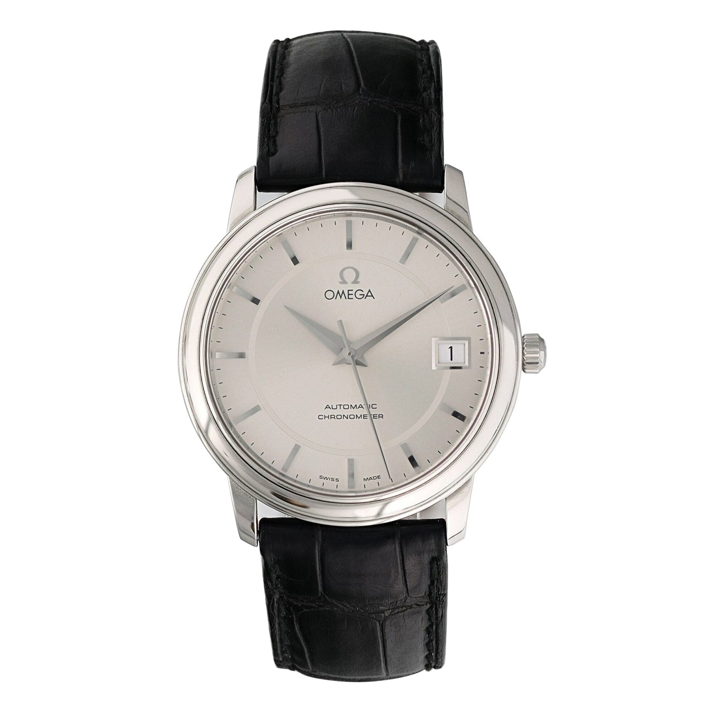 Omega De Ville 4800.31.01 Mens Watch Box Papers - Wristwatch