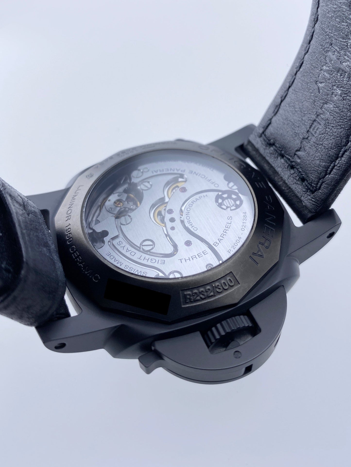 Panerai Luminor 1950 PAM00317 Chrono Monopulsante 8 Days Mens Watch Box Papers - Watches