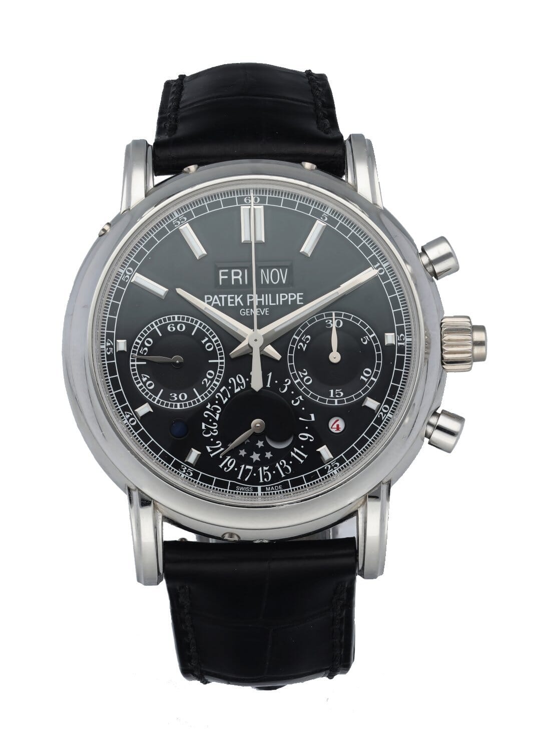 Patek Philippe 5204P Split Second Perpetual Calendar Men Watch Box Papers