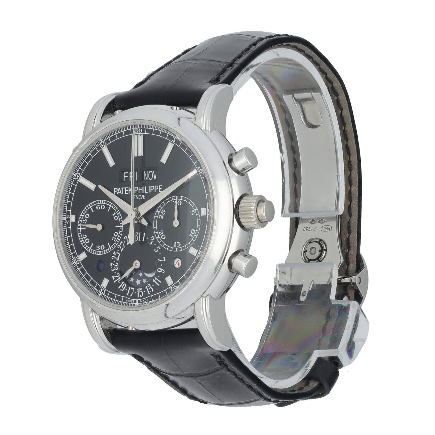 Patek Philippe 5204P Split Second Perpetual Calendar Men Watch Box Papers