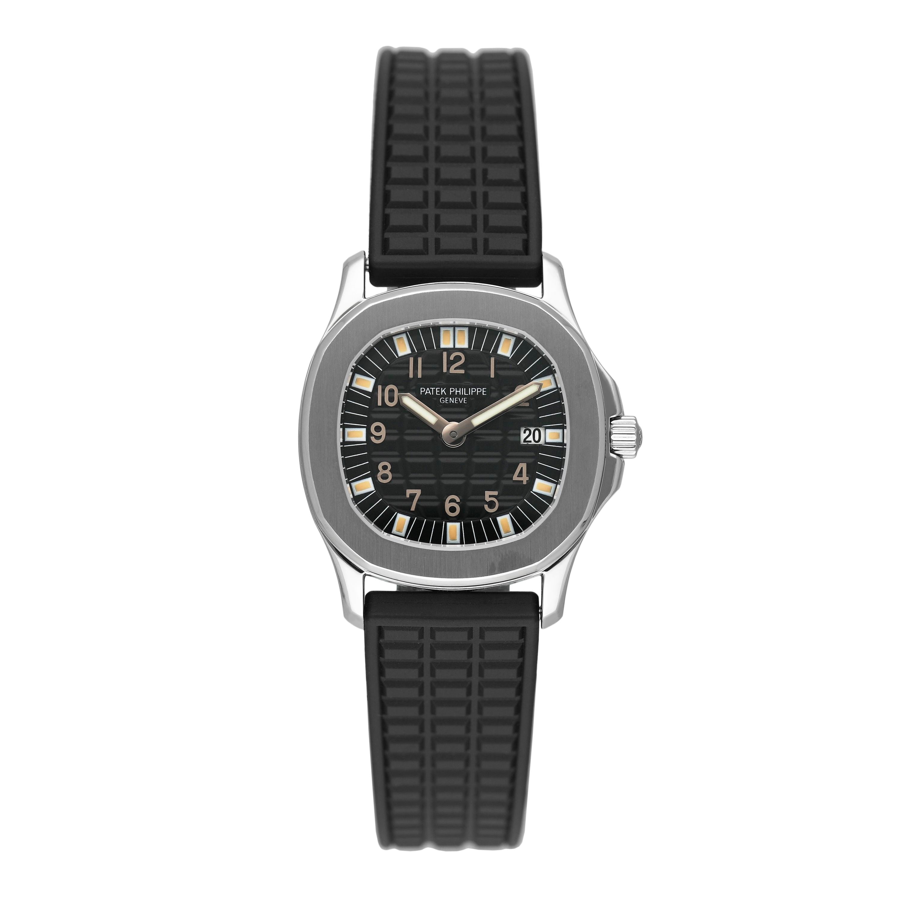 Patek Philippe Aquanaut 4960A Black Dial Ladies Watch | – Phigora