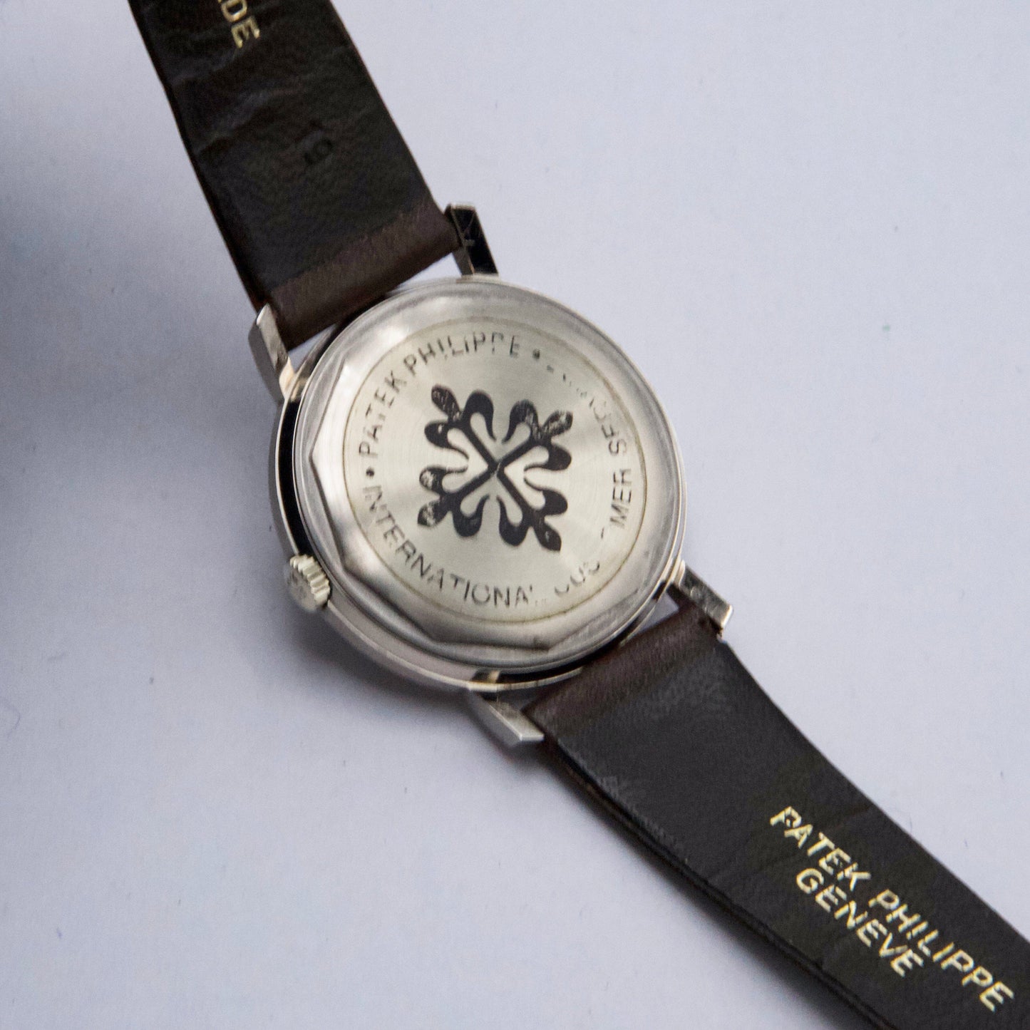 Patek Philippe Calatrava 3445G 18K White Gold Mens Watch - Watches