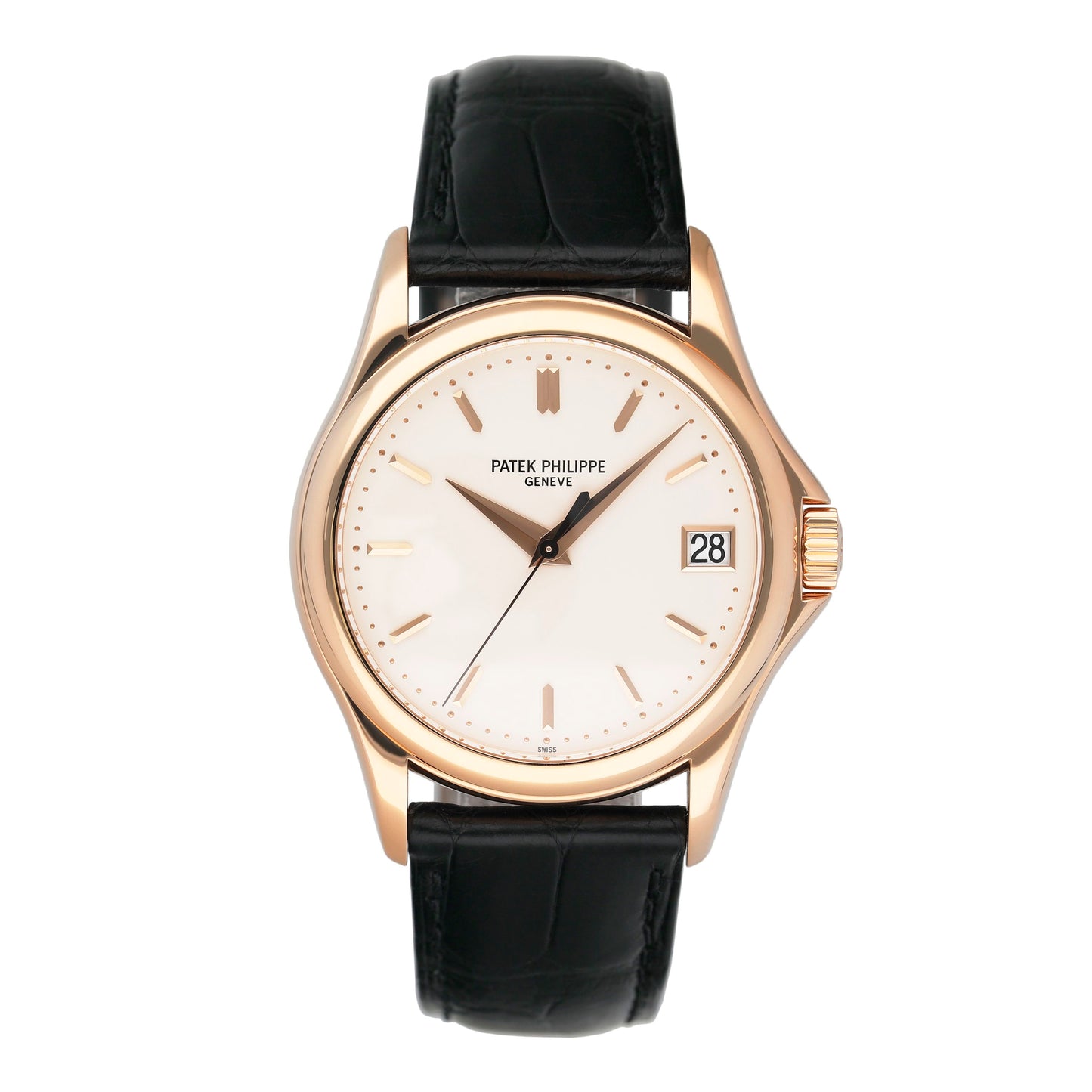 Patek Philippe Calatrava 5127R-001 Silver Dial Mens Watch