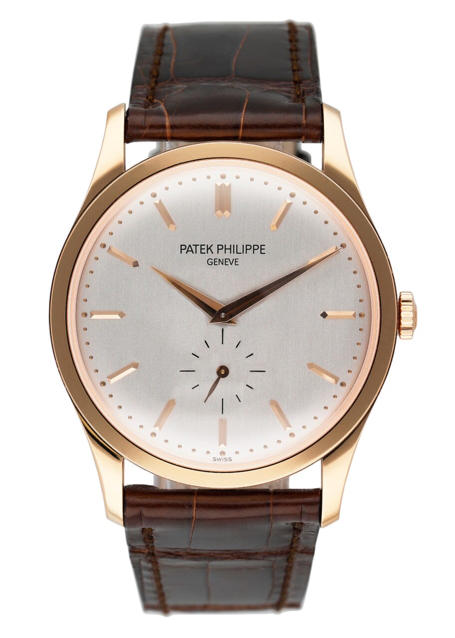 Rose Gold Replica Calatrava Patek Philippe Calatrava 5196R 18K
