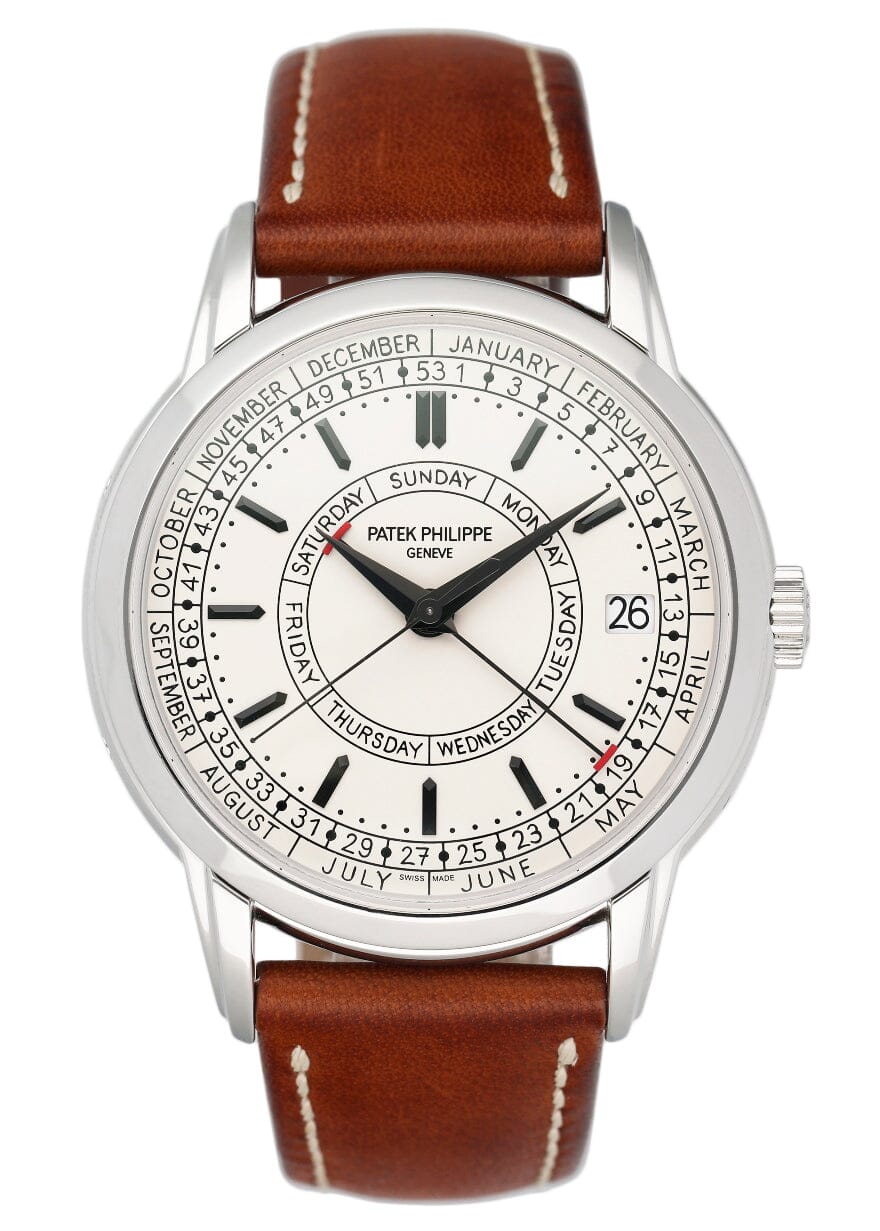 PATEK PHILIPPE ネクタイ Patek Philippe Complications 5212A Silver Dial Mens Watch Box