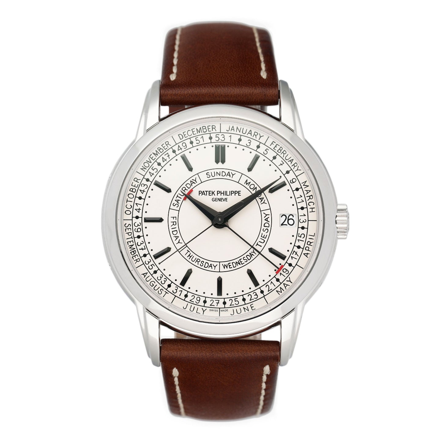 Patek Philippe Complications 5212A Silver Dial Mens Watch Box Papers