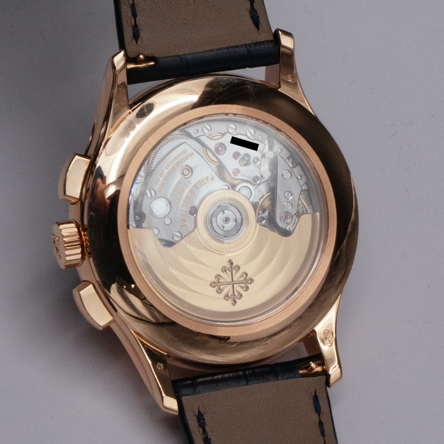 Patek Philippe Complications 5905R Sunburst Blue Dial Mens Watch Box Papers - Watches