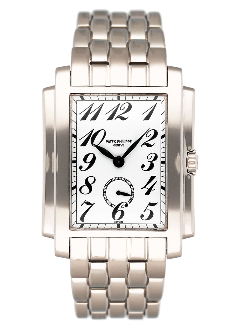 Patek Philippe Gondolo 5024/1G 18K White Gold Mens Watch Box