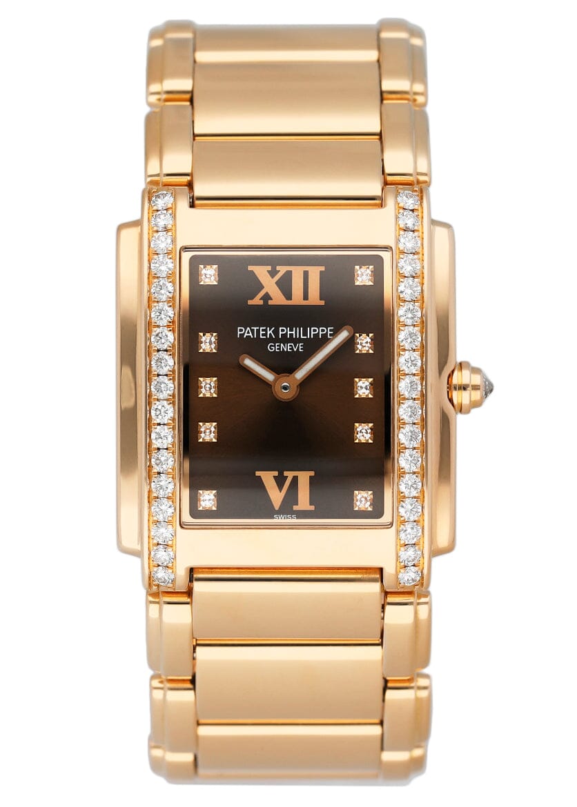 Patek Philippe Twenty-4 4910/11 Chocolate Dial Ladies Watch – Phigora