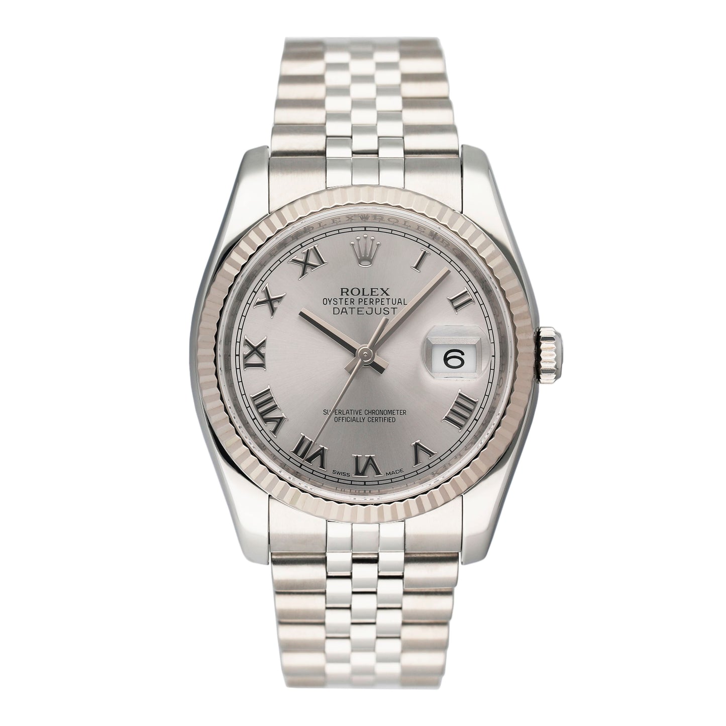 Rolex Datejust 116234 Silver Dial Mens Watch