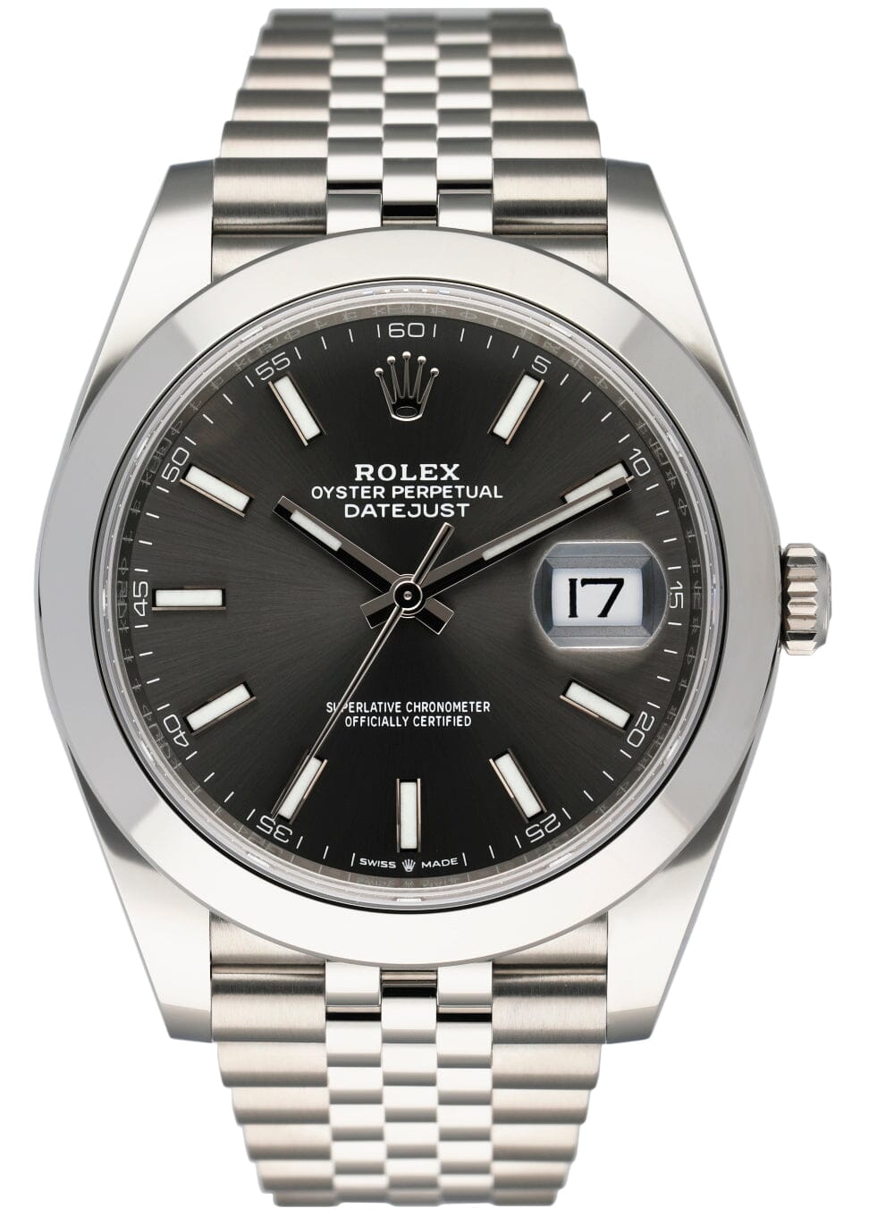 Rolex Datejust 41 126300 Slate Dial Mens Watch Box Papers – Phigora