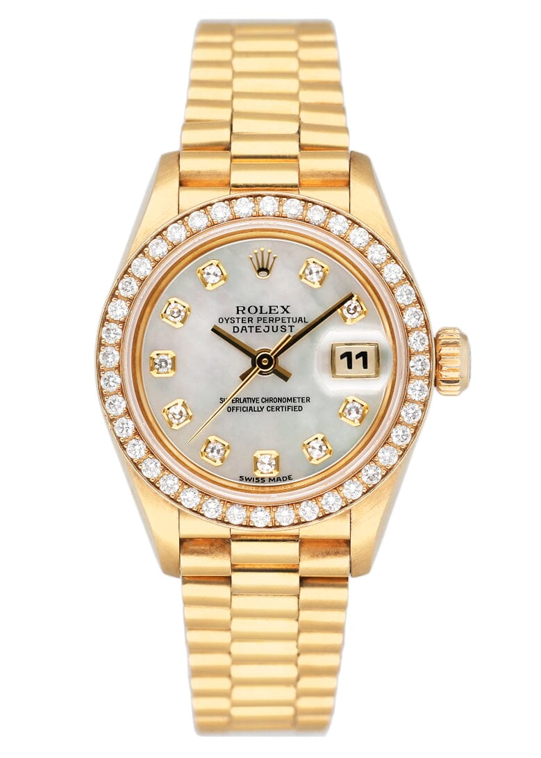 Rolex Datejust 69138 Diamond MOP Dial Ladies Watch | Phigora