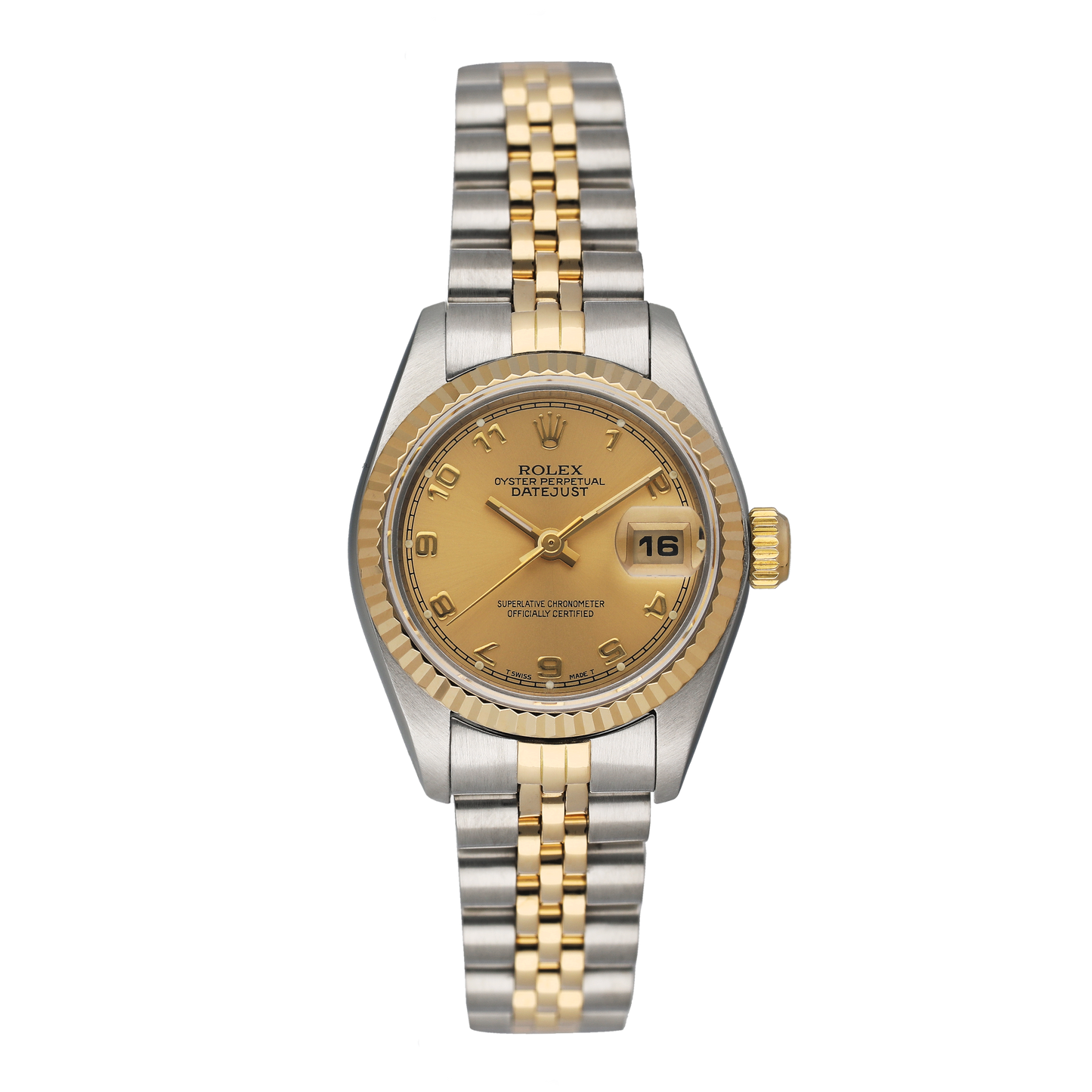 Rolex Datejust 69173 Champagne Dial Ladies Watch - Watches