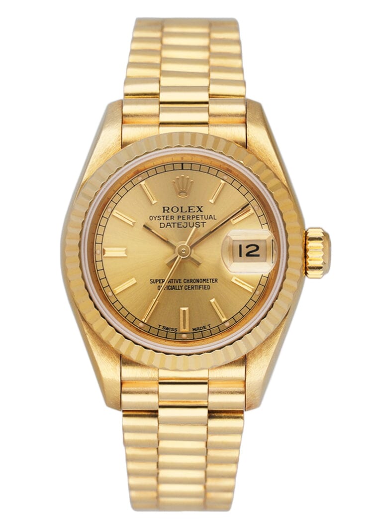 Rolex Datejust 69178 Champagne Dial Ladies Watch Box Papers – Phigora