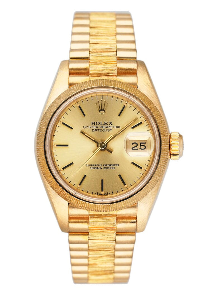【GOLD WAX まとめて】 1992 Rolex Datejust Oysterquartz 17013 Unpolished complete