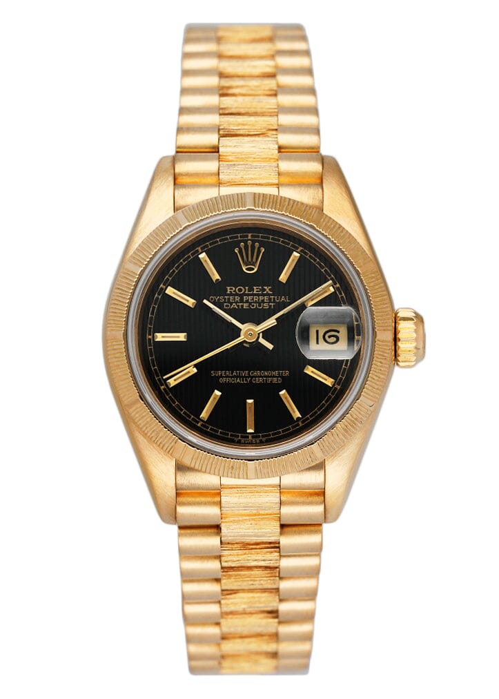 Rolex 69278 Rolex Bark Bracelet Rolex Datejust 69278 Linen Black