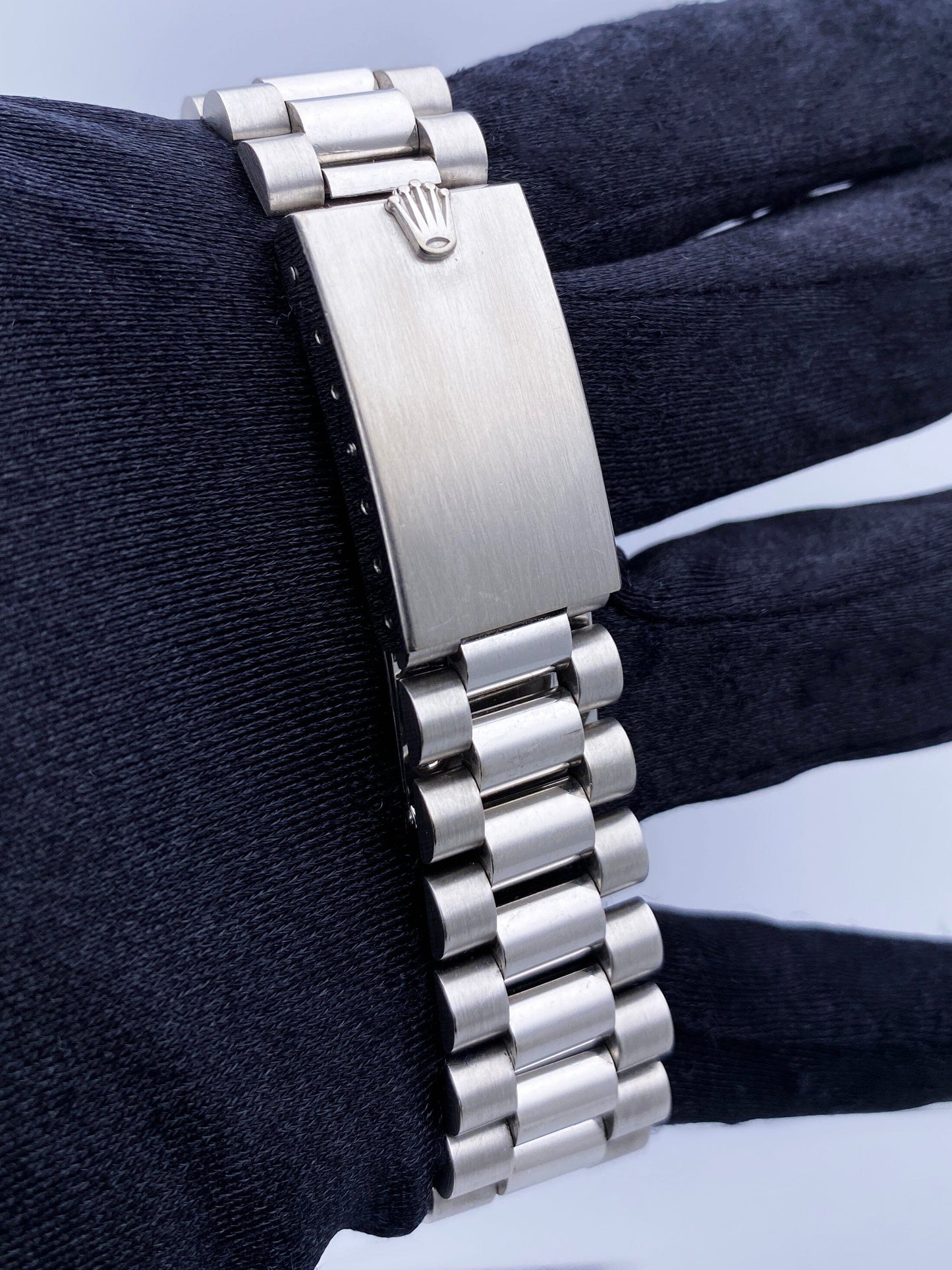 Rolex Day-Date 1803 Diamond 18K White Gold Mens Watch
